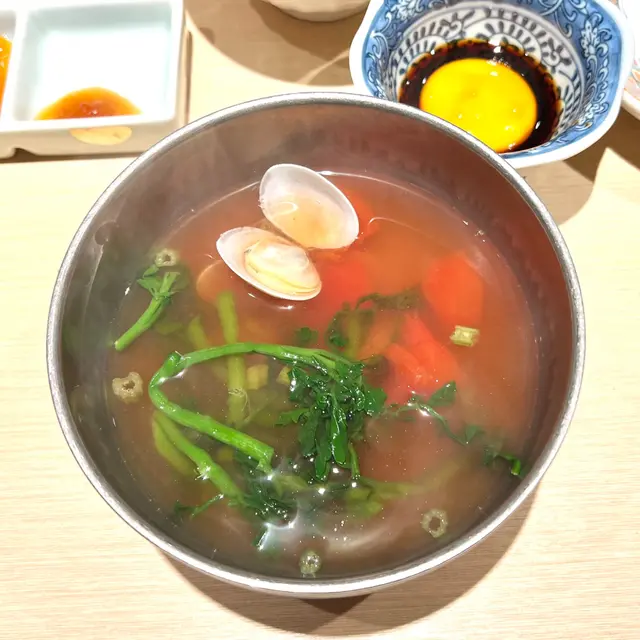 湯, 可以的.