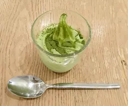 抹茶软雪糕