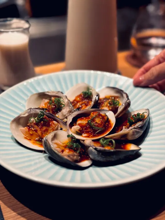 Clam muchim 涼拌本地蜆