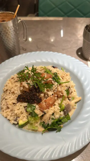 午餐🥰  黑松露烤雞意大利飯  😋