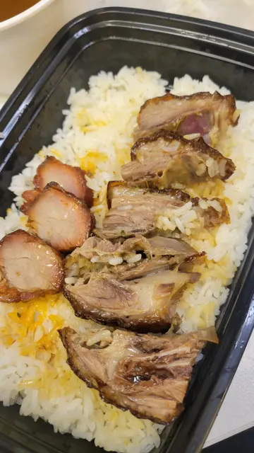 叉燒燒鵝飯