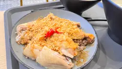 金銀蒜香皇牌雞套餐時令靚湯