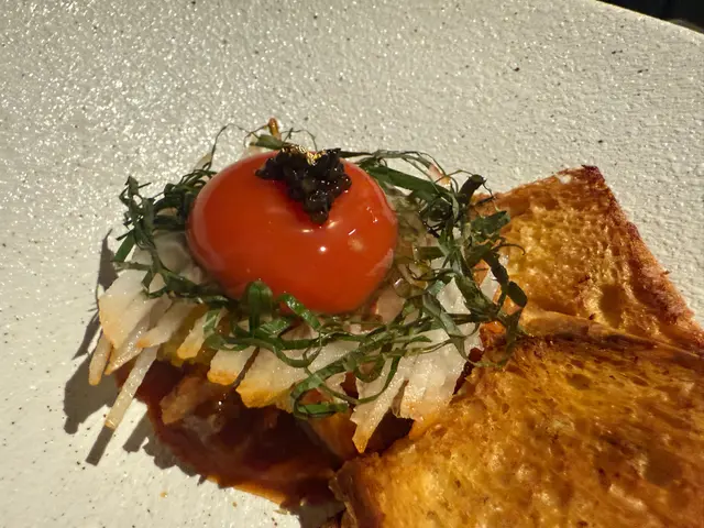 Beef and Shiso Tartare