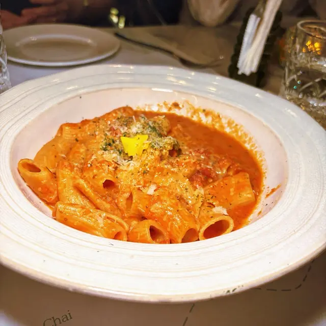 Spicy Vodka Rigatoni