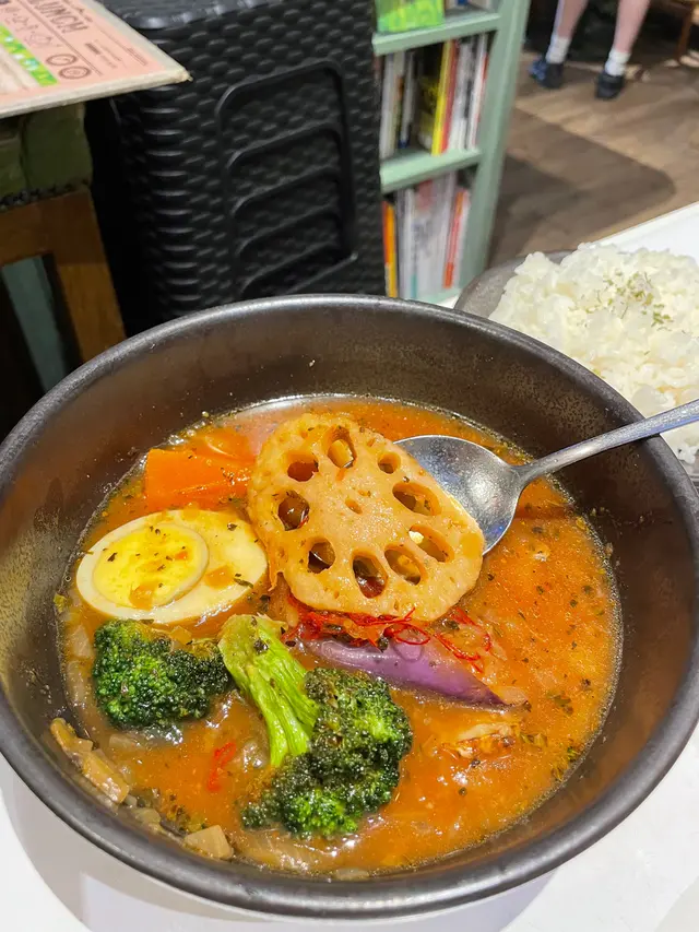 牛油帆立貝湯咖喱