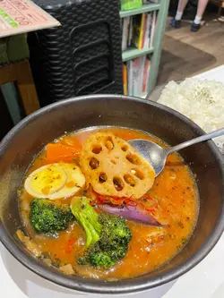 牛油帆立貝湯咖喱