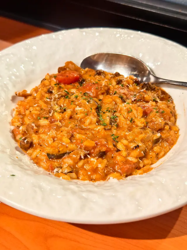 醃豬頰肉蕃茄意大利飯