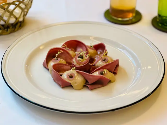 “Lingua Tonnata”｜Milk-Fed Veal Tongue | Tonnata Sauce | Sicilian Capers