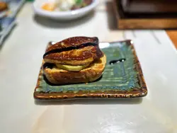 焦糖青苹果鹅肝多士