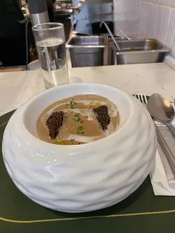 Roasted  chestnut  soup