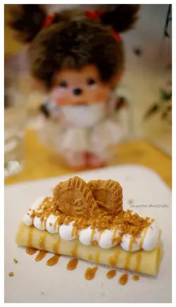 Lotus Biscoff Salted Caramel Crepe