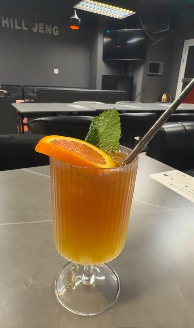 蘆薈香橙冰紅茶