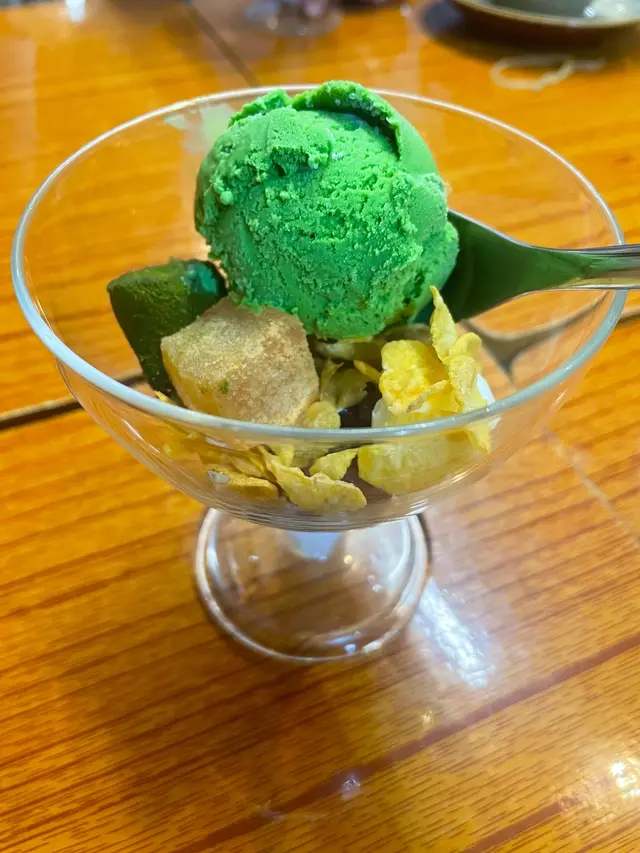 抹茶紅豆芭菲