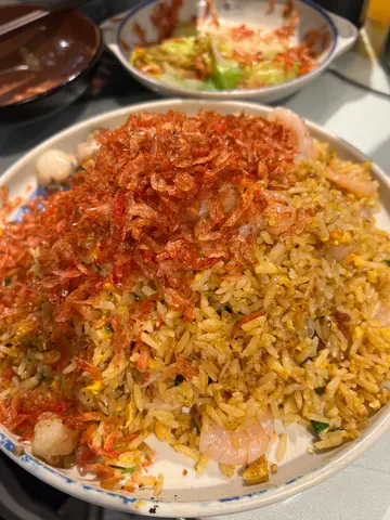 虾头油炒饭