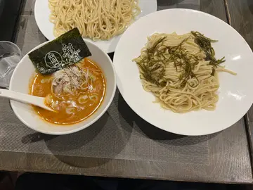 虾汤+昆布汤沾面