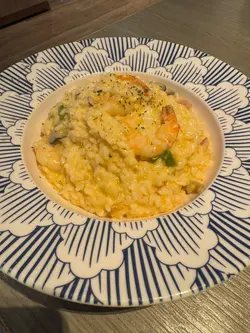 龙虾汁海虾烩饭