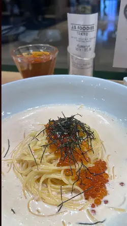 明太子醬北海道三文魚籽意粉