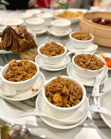 鲜虾荷叶饭
