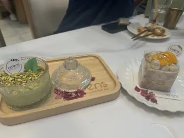 开心果麻糬tiramisu /  伯爵茶柑橘蛋糕