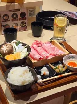 极上肉眼寿喜烧套餐