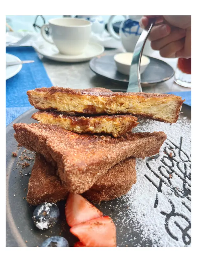 丹麥法式多士配雜莓