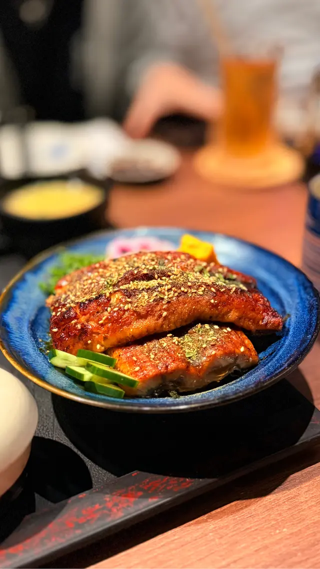 特盛山椒鰻魚丼(二重鰻)定食