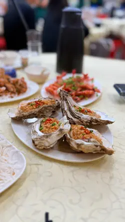 蒜蓉烤生蠔