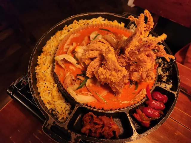 海鮮玫瑰奶油炒年糕