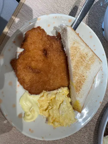 早餐G吉列豬扒餐