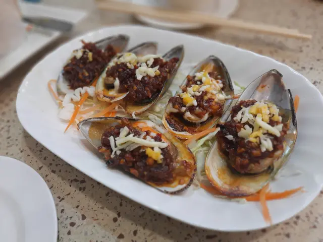 泰式咖喱芝士焗青口