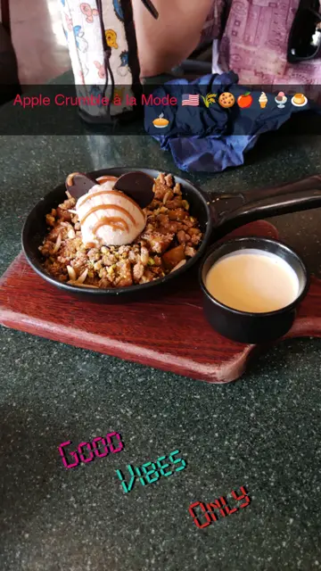 Apple Crumble à la Mode 🇺🇸🌾🍪🍎🍦🍨🍮🥧