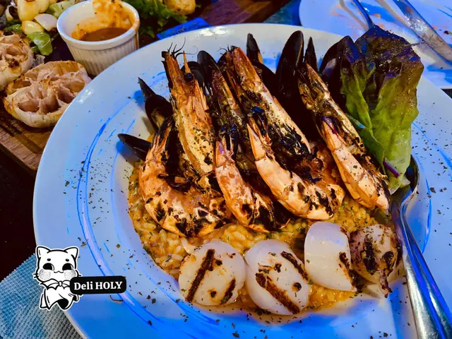 西班牙大蝦海鮮燴飯