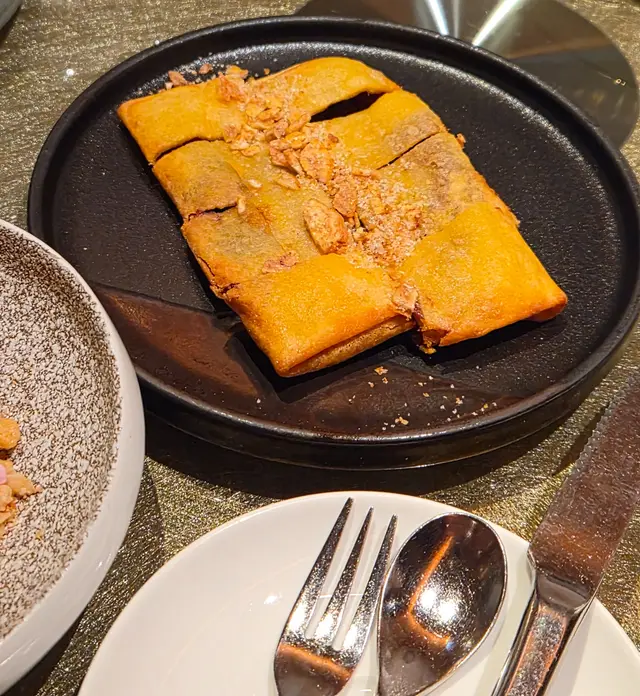 香蕉豆沙鍋餅