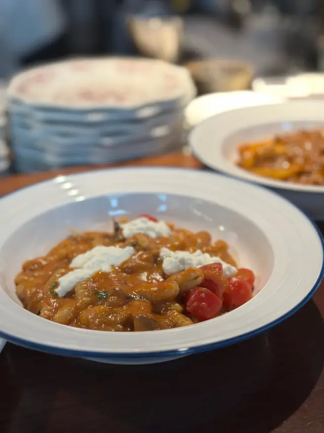 Homemade Malloreddus Melanzana