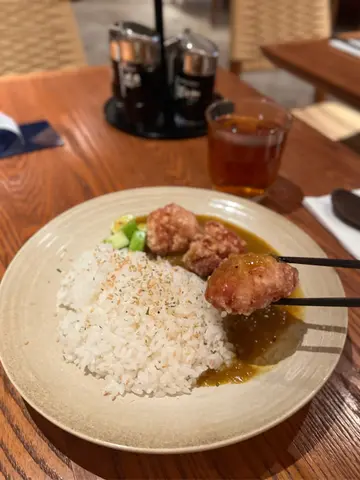 苹果咖喱炸鸡