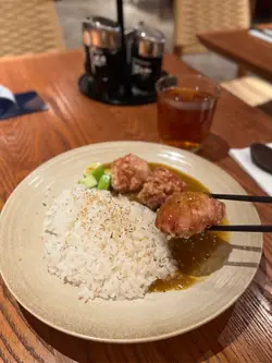 苹果咖喱炸鸡