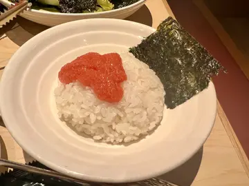 明太子拌飯