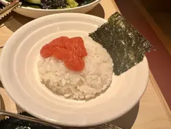 明太子拌飯