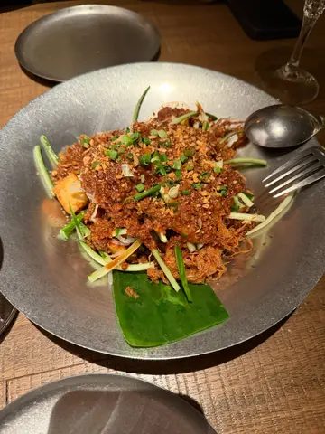 Tahu Telur dengan Saus Kacang Petis (Fried Japanese Tofu Egg Omelette with Shrimp Paste Peanut Sauce)