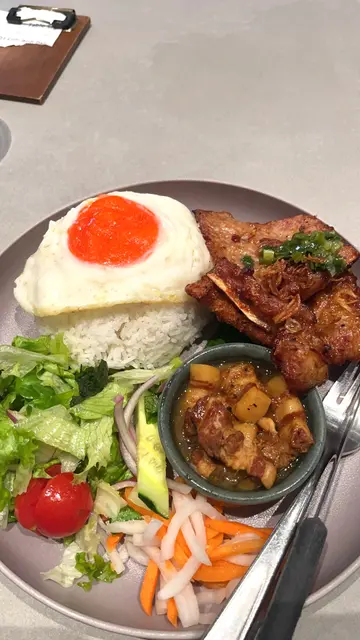 炭燒越式香茅豬扒飯