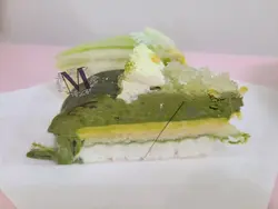 Matcha Yuzu Pavlova