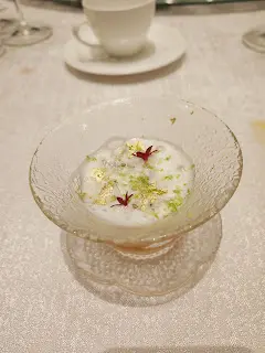 涼瓜汁青檸泡沫