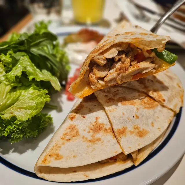 Chicken & Cheese  Quesadilla