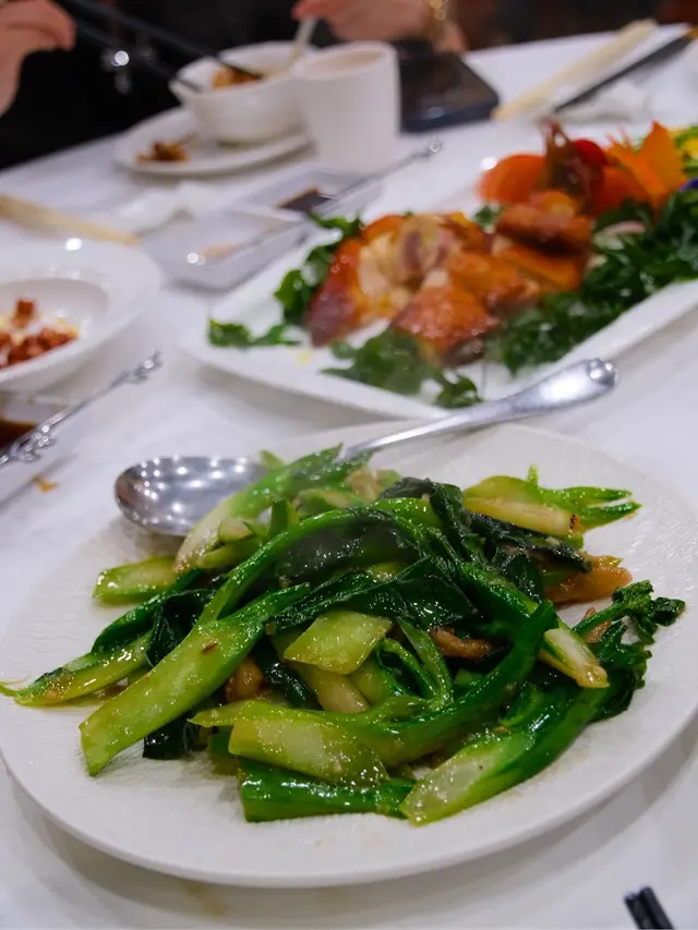 豬油渣薑蒜炒芥蘭