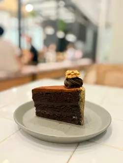Chocolate Walnut Cake