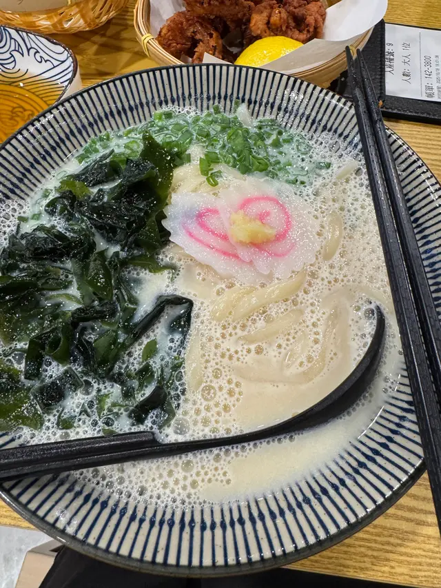 鰹魚湯豆乳烏冬