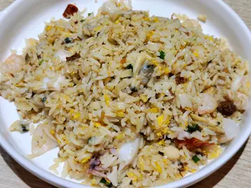 晚餐：X0醬海鮮炒飯