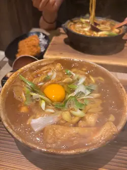 親子煮烏冬