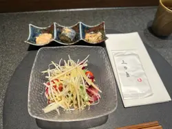 前菜三小點  &  木瓜柚子沙律