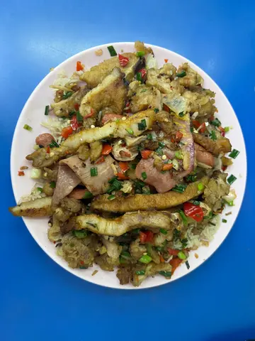 椒盐杂扒饭 （炒底）